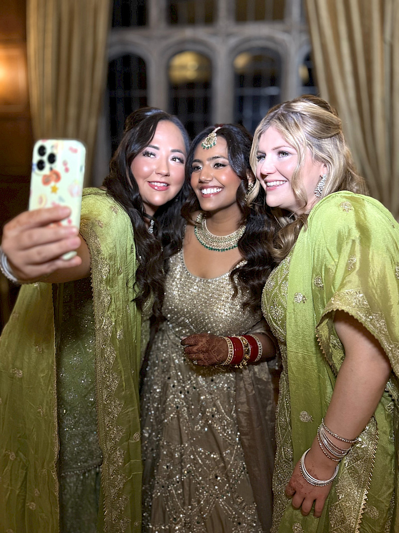 Hair and Makeup at Hengrave Hall