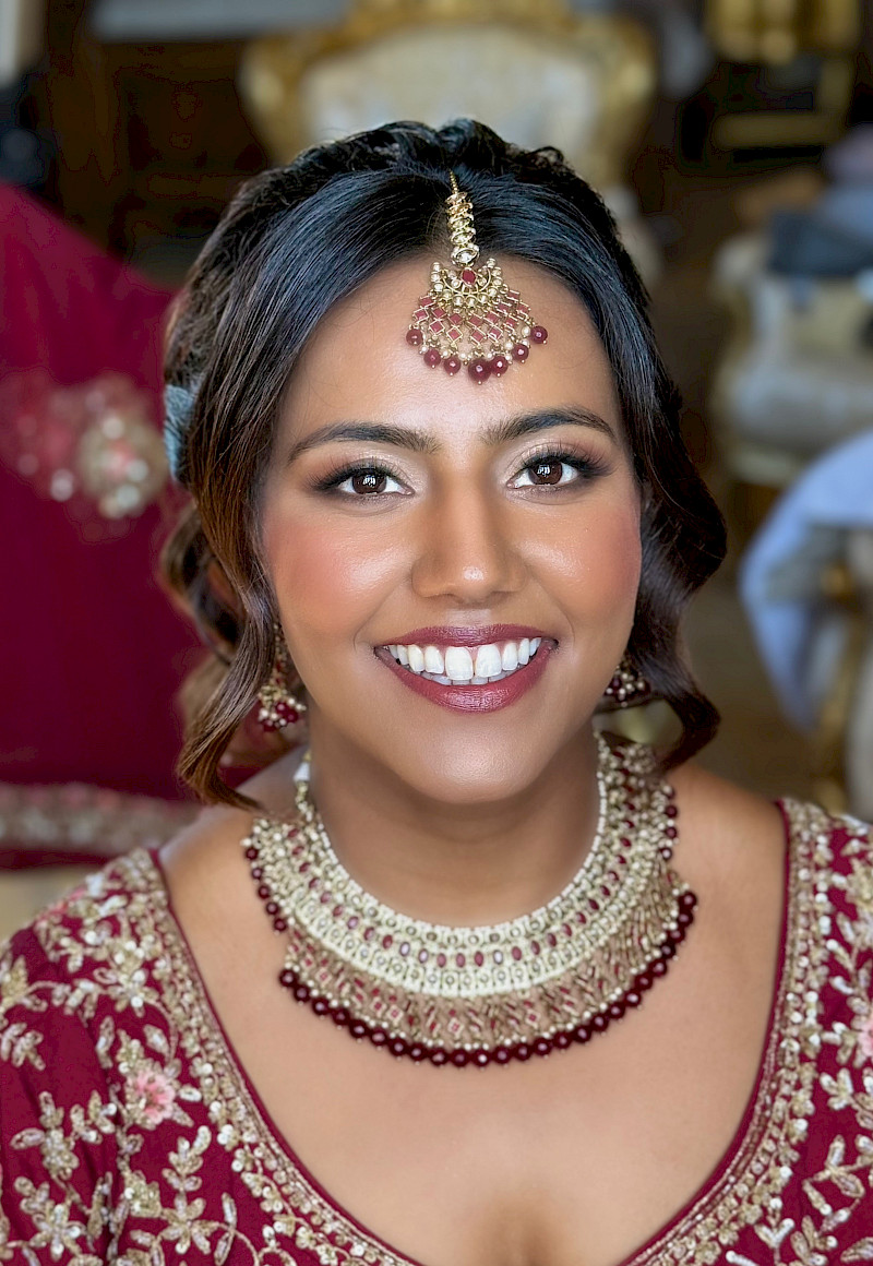 Hair and Makeup at Hengrave Hall