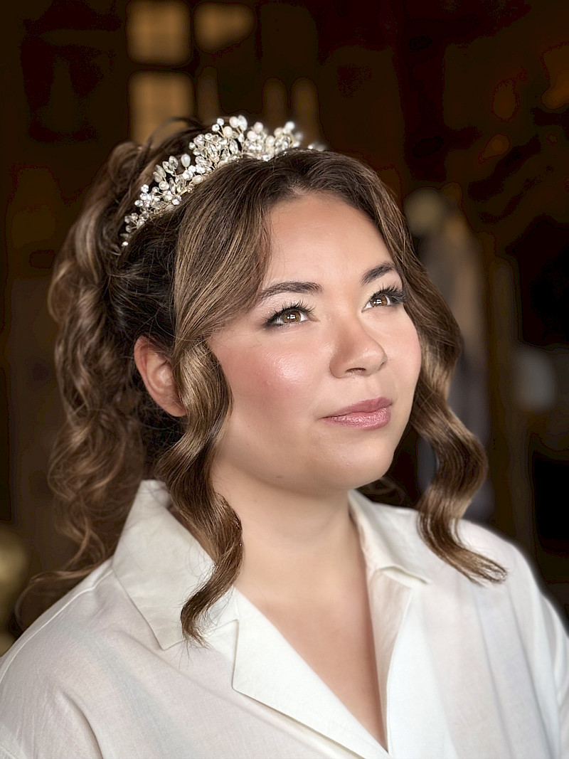 Bridal Hair and makeup at Hengrave Hall Elegant Hair and Beauty